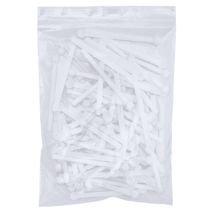 Disposable 0.15cc Polystyrene Mini Scoops, 40 - Pack of 100